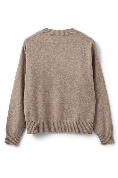 EDENSW SWEATER 7071 Brown melange - SNOS560 Thumbnail