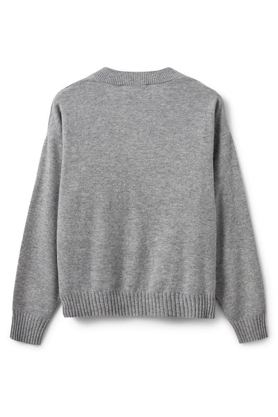 EDENSW SWEATER 8010 Grey melange - SNOS560 Thumbnail