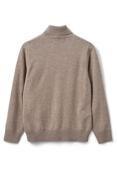 NELLSW SWEATER 7071 Brown melange - SNOS561 Thumbnail