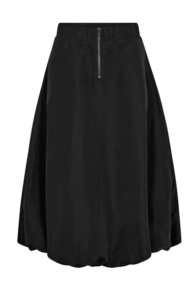 TriceCC Midi Balloon Skirt 96-Black - 34187 Thumbnail