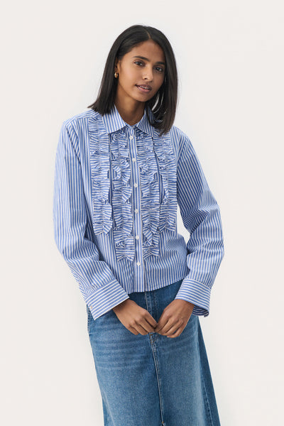 PranveraPW SH Amparo Blue Stripe - 30309265 Thumbnail