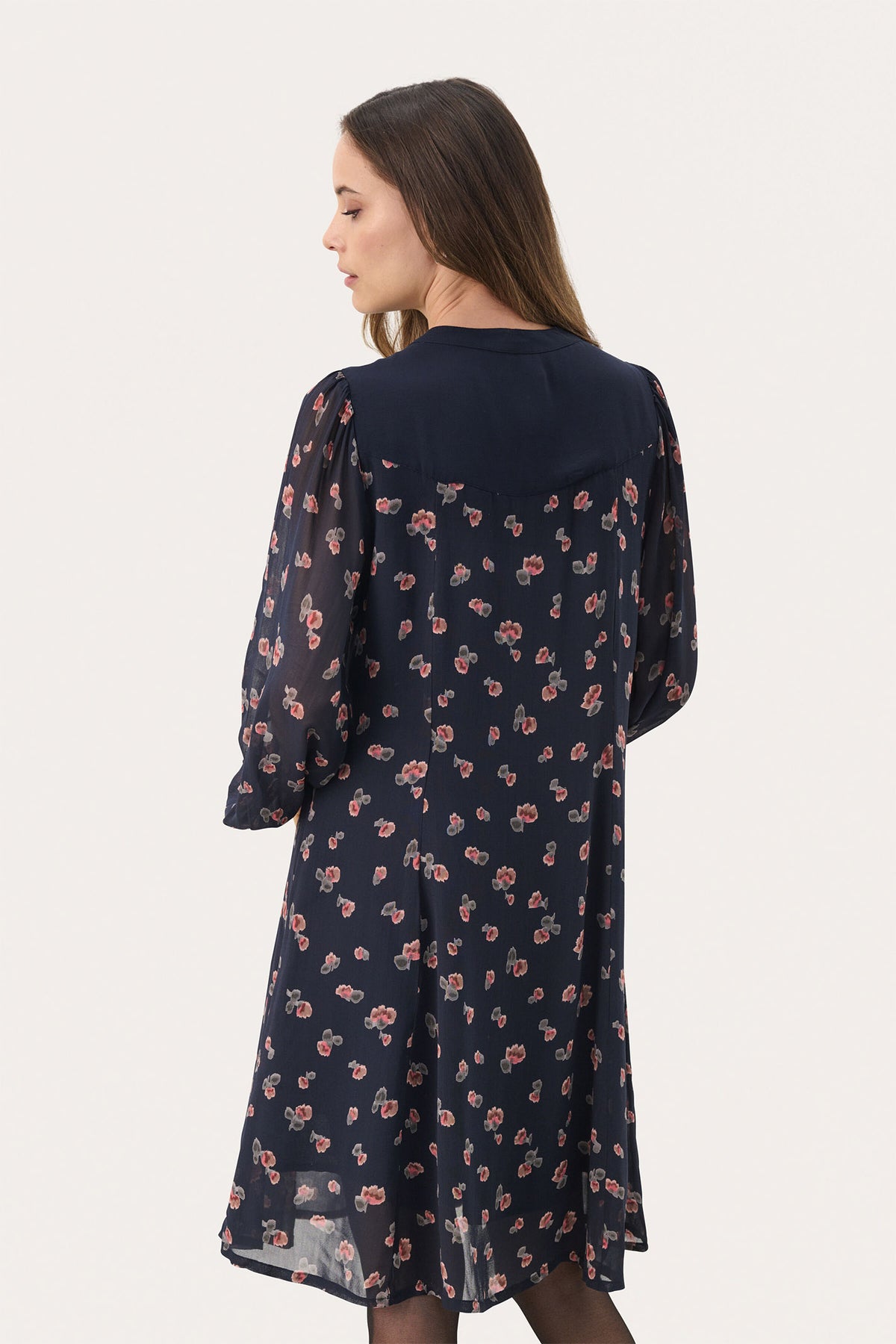 PiyannaPW DR Dark Navy Mini Blurred Flower - 30309303