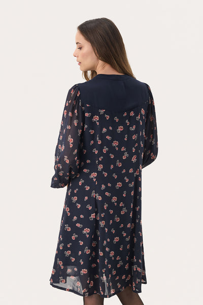 PiyannaPW DR Dark Navy Mini Blurred Flower - 30309303 Thumbnail