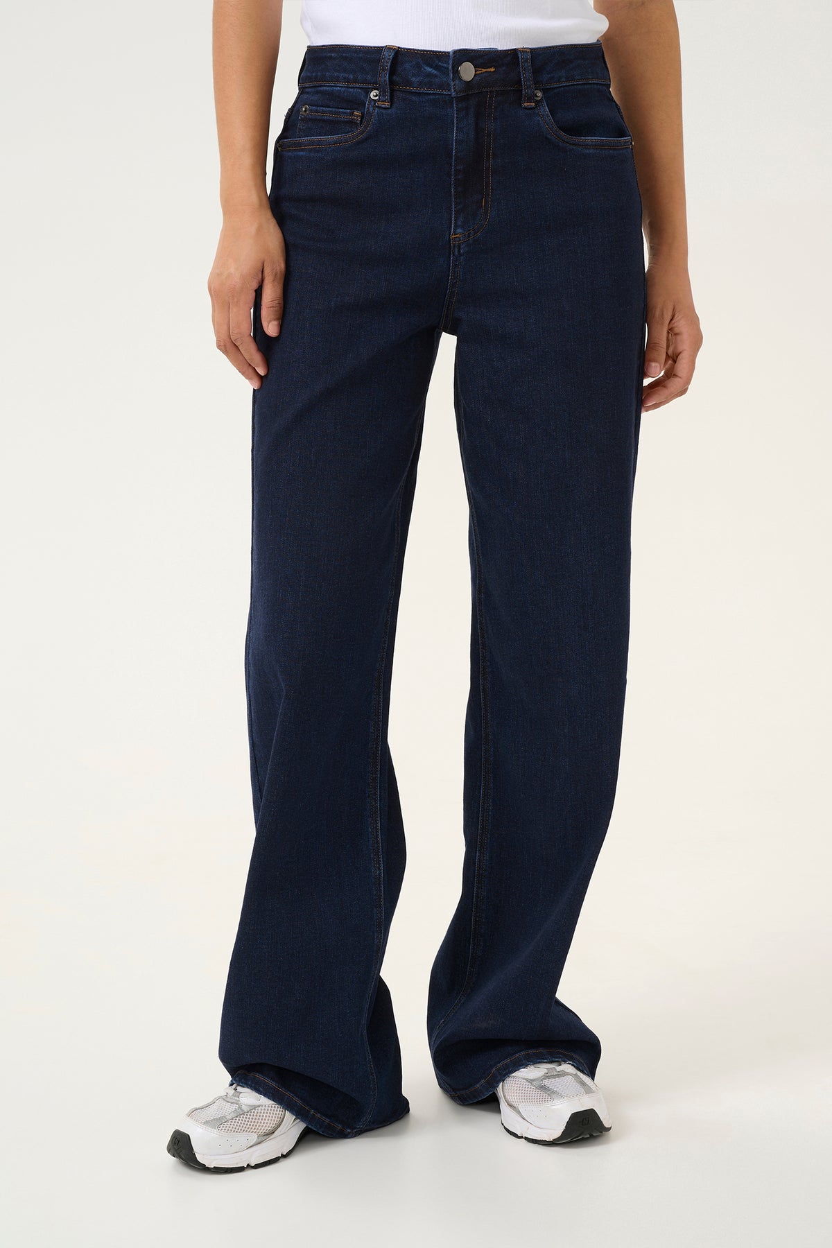 KAsinem High Waist Jeans Dark unwashed blue - 10509518