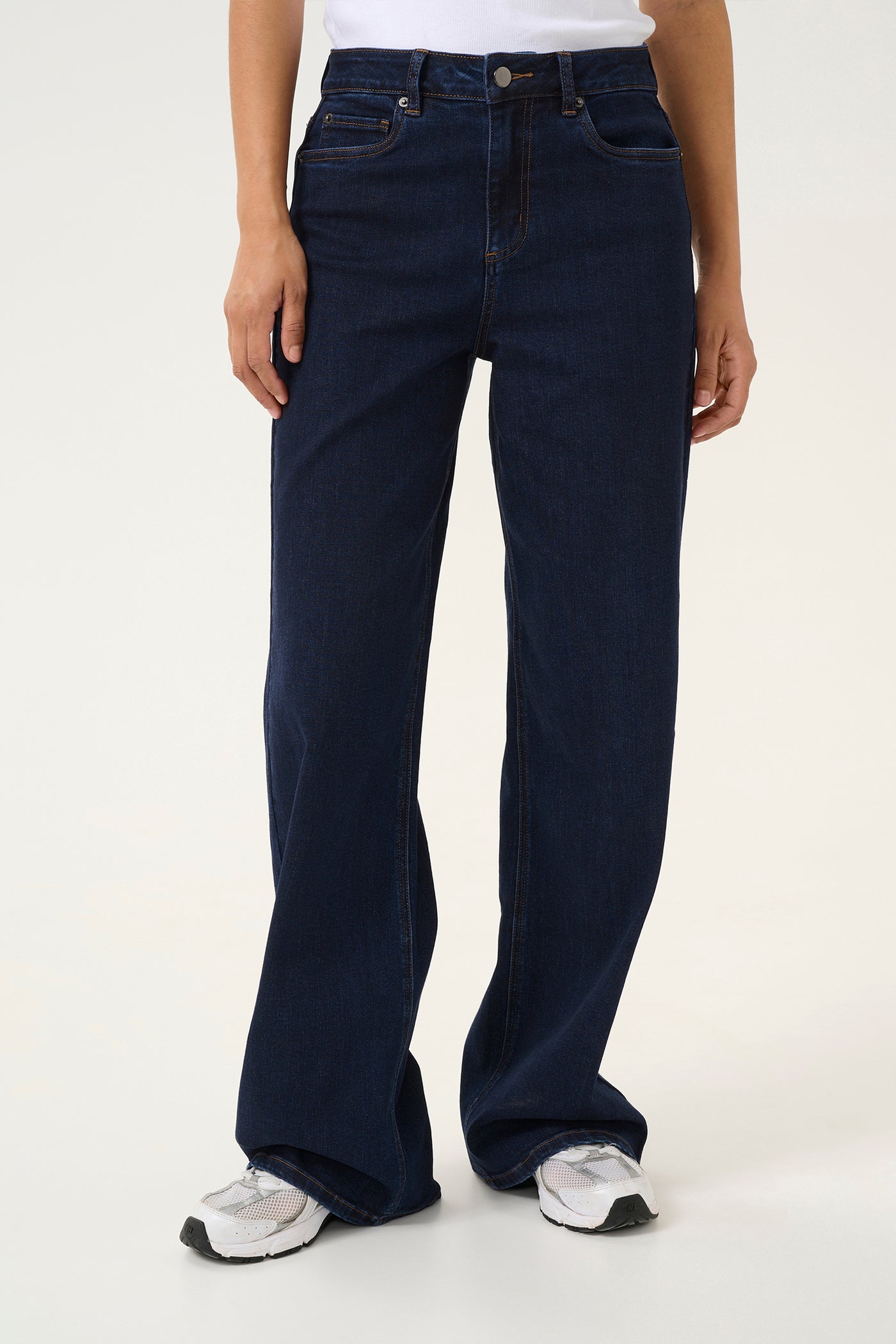 KAsinem High Waist Jeans Dark unwashed blue - 10509518