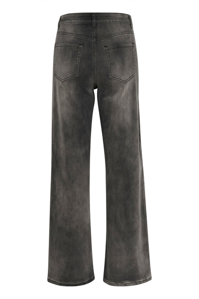 KAsinem High Waist Jeans Medium Grey Denim - 10509518 Thumbnail