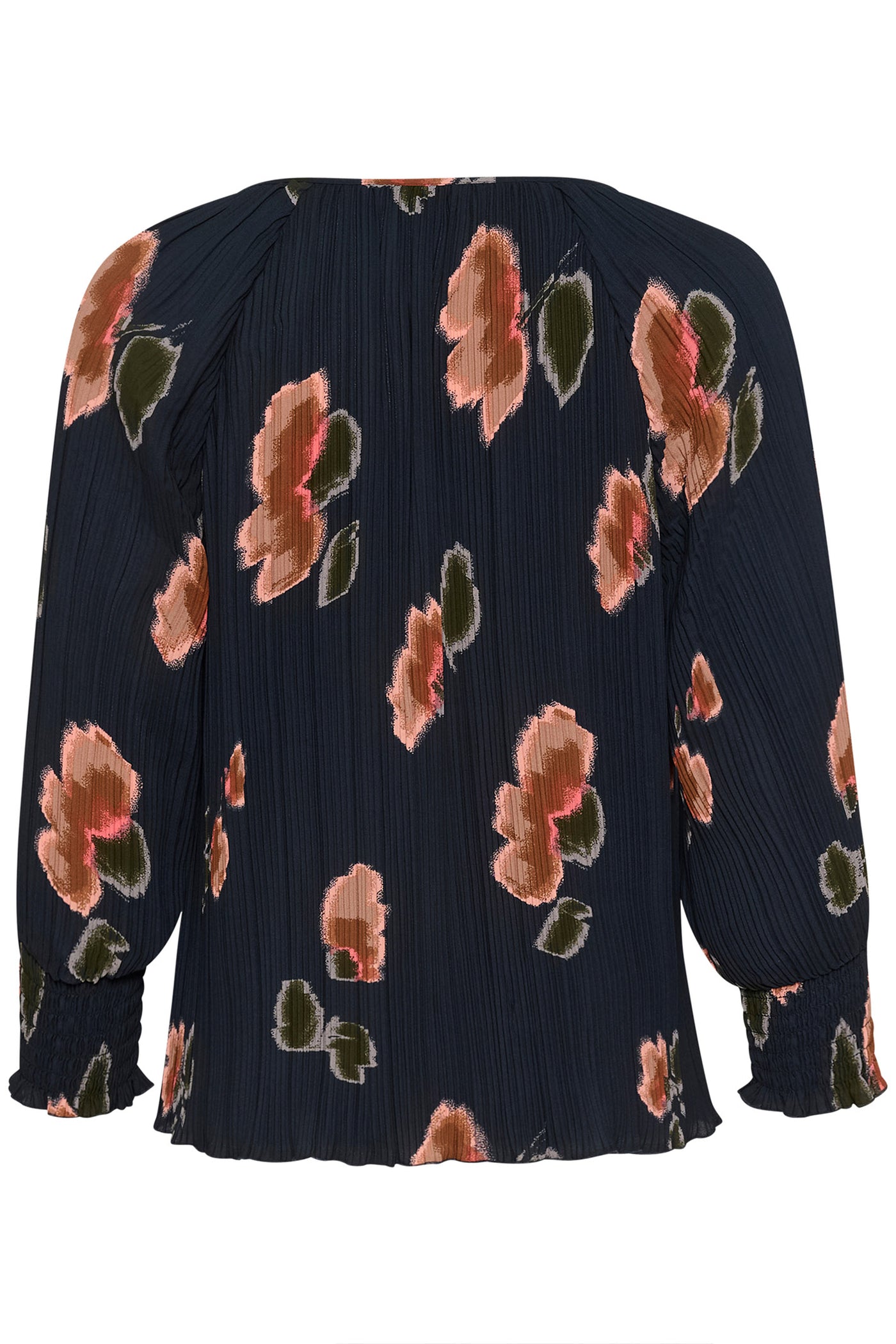 PriyaPW BL Dark Navy Blurred Flower - 30309259