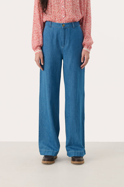 CoraliePW PA Medium Blue Denim - 30309687 Thumbnail