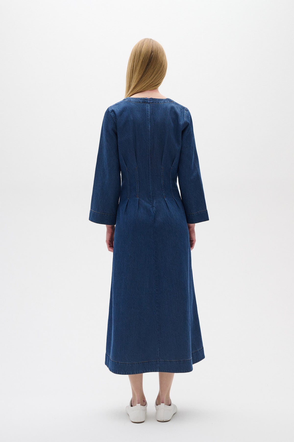 MableIW Dress Dark Blue Denim - 30109965