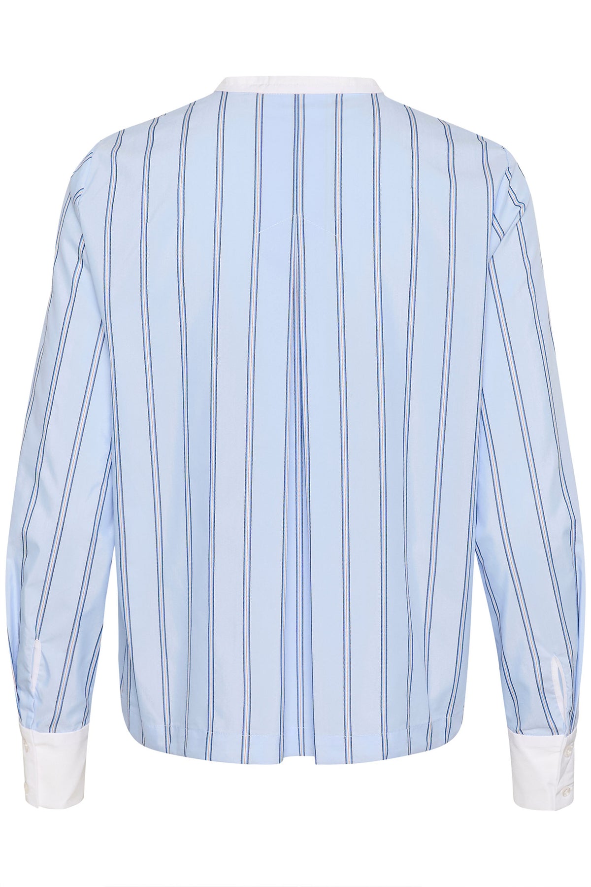 MyleeIW Drawstring Shirt Aqua Blue