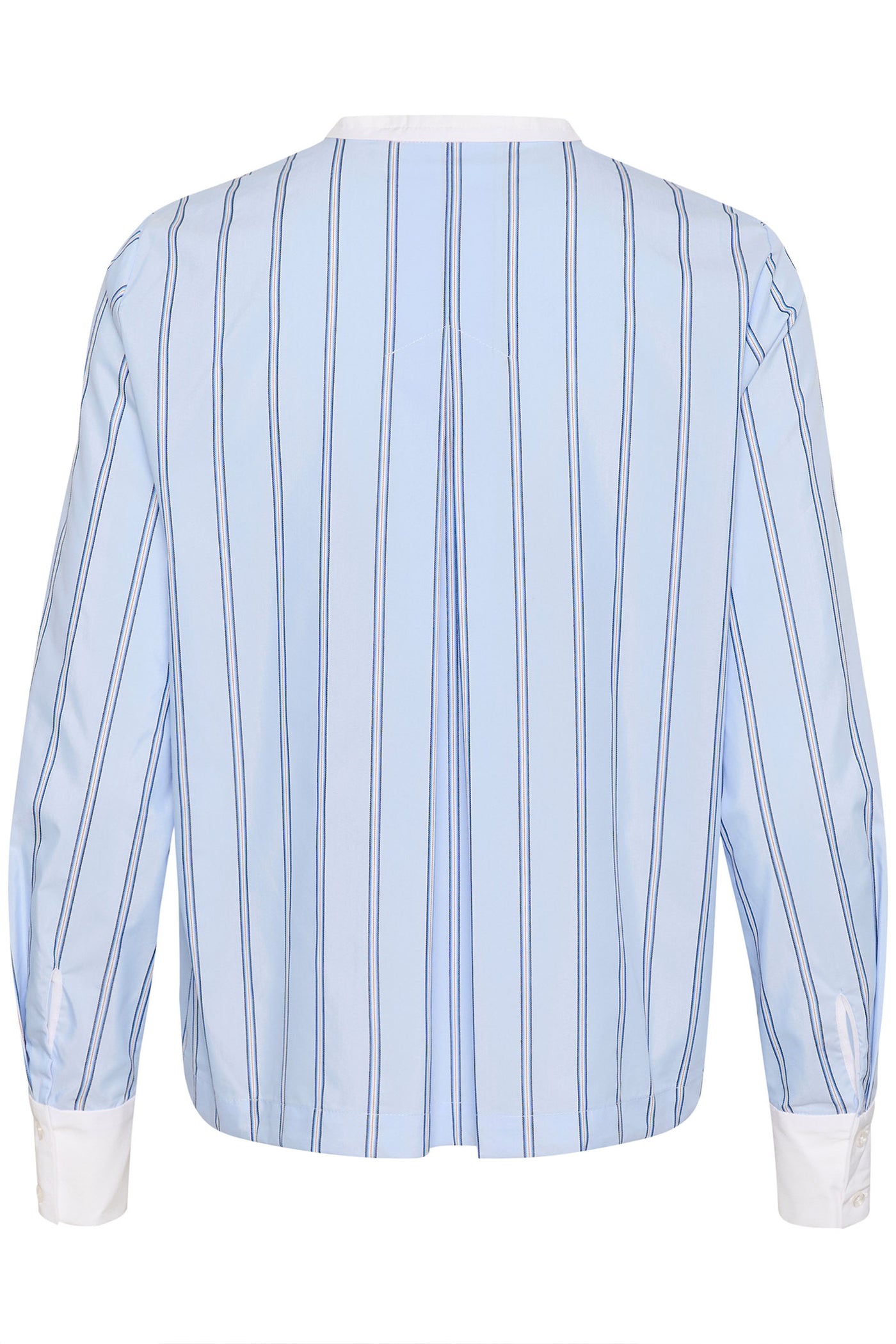 MyleeIW Drawstring Shirt Aqua Blue