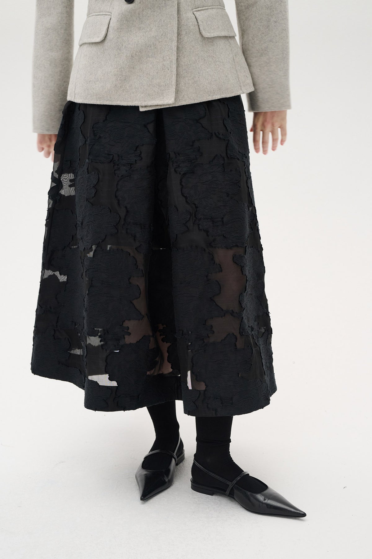 VestaIW A Skirt Black