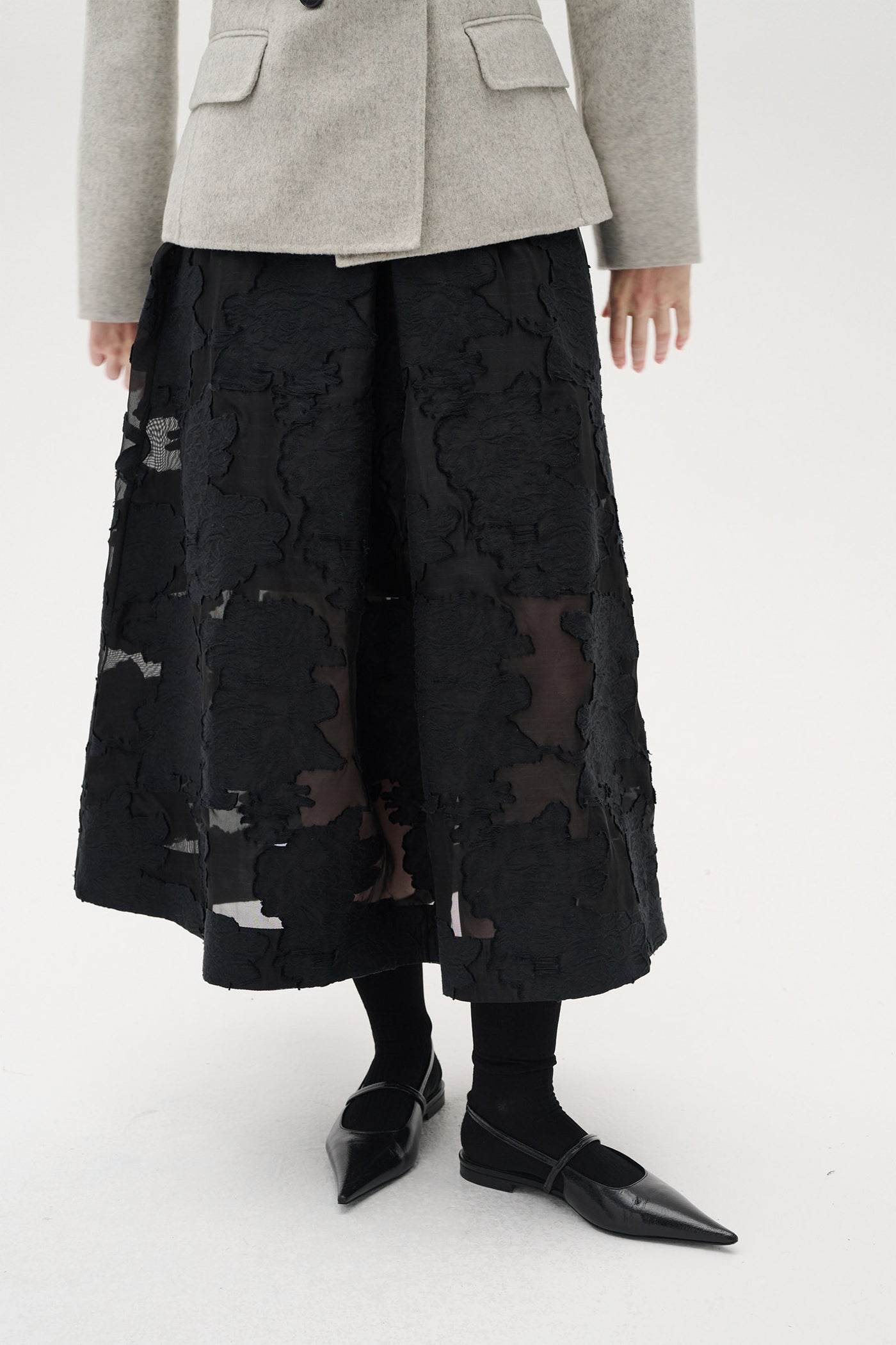 VestaIW A Skirt Black