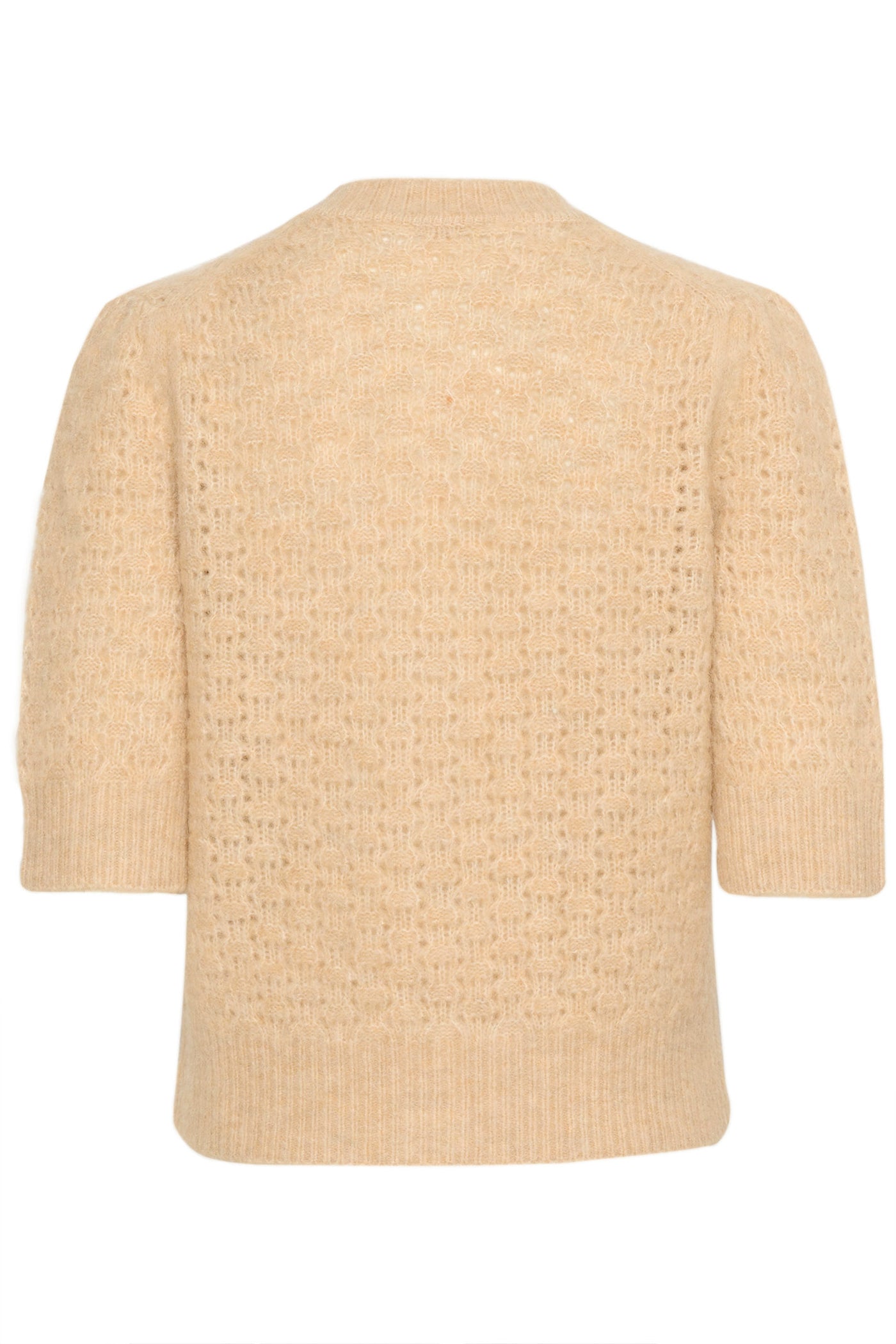 MattieIW ss Cardigan Ginger Root Melange - 30110042