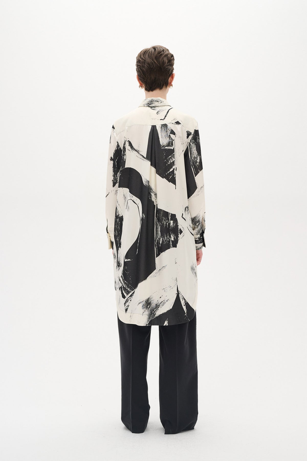 ValerieIW Shirt Dress Neutral Art
