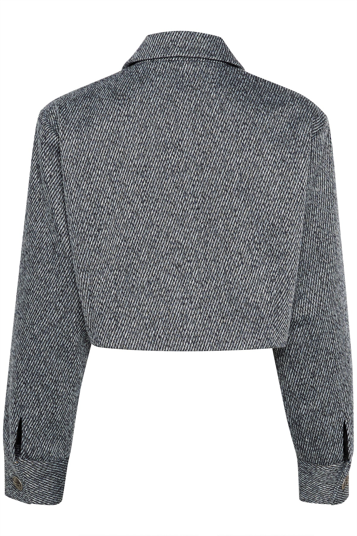 BelmaGZ blazer Blue twill structure - 10909731