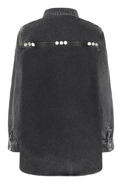 ZuvaGZ shirt Dark grey washed - 10909768 Thumbnail
