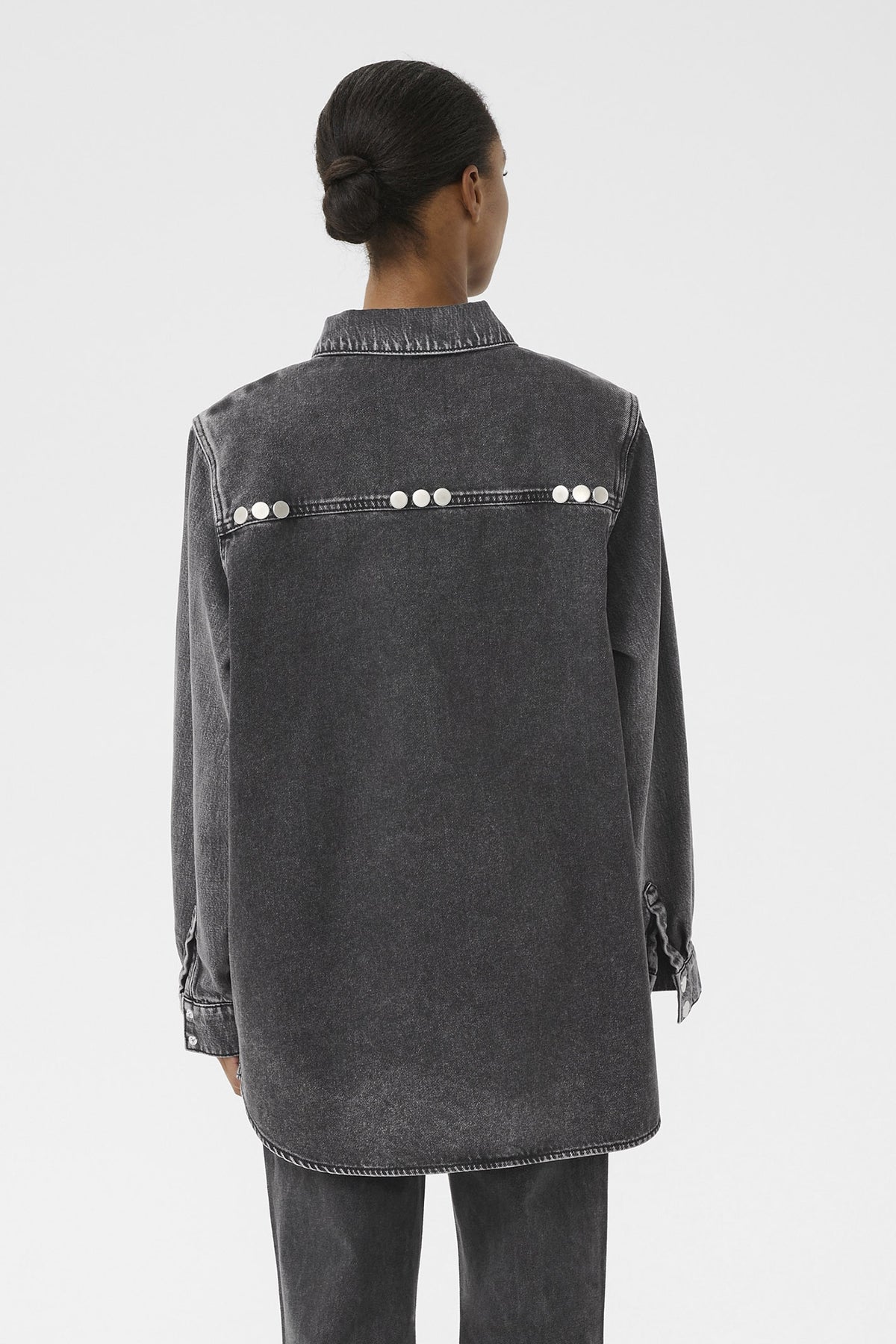 ZuvaGZ shirt Dark grey washed - 10909768