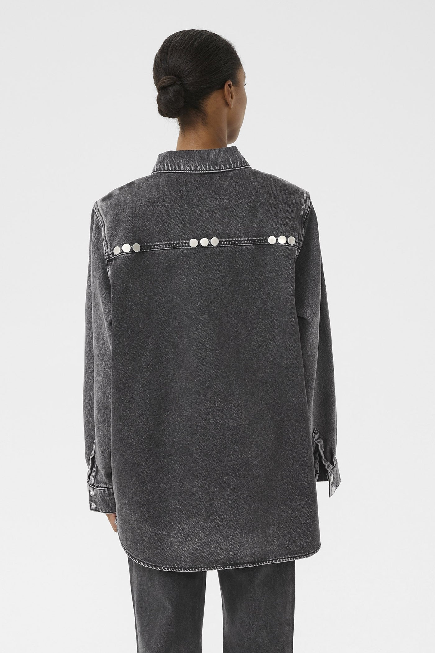 ZuvaGZ shirt Dark grey washed - 10909768