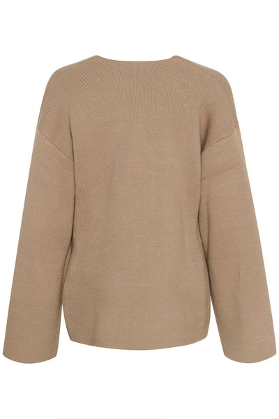 KBThyra Cardigan Simply Taupe - 10105312 Thumbnail