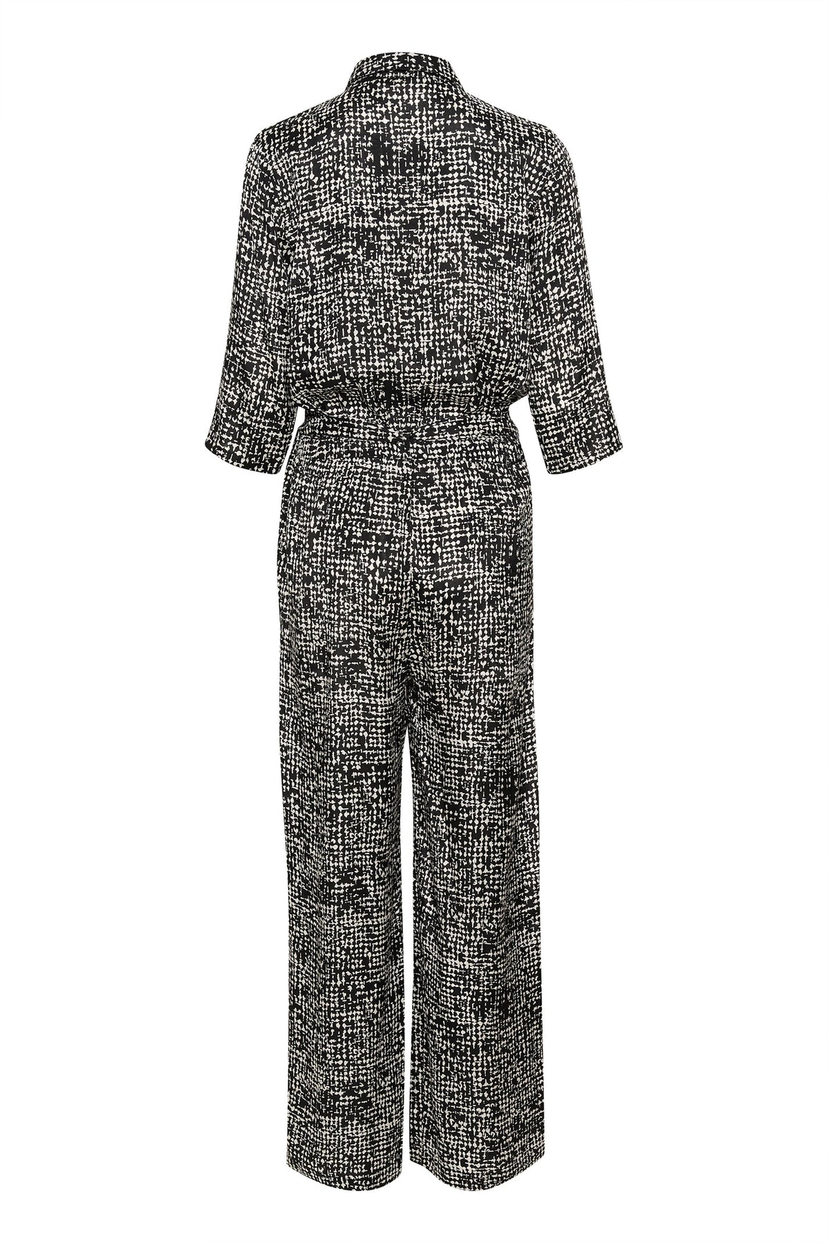 KApollie Jumpsuit Black/Turtledove Graphic Dot - 10509533