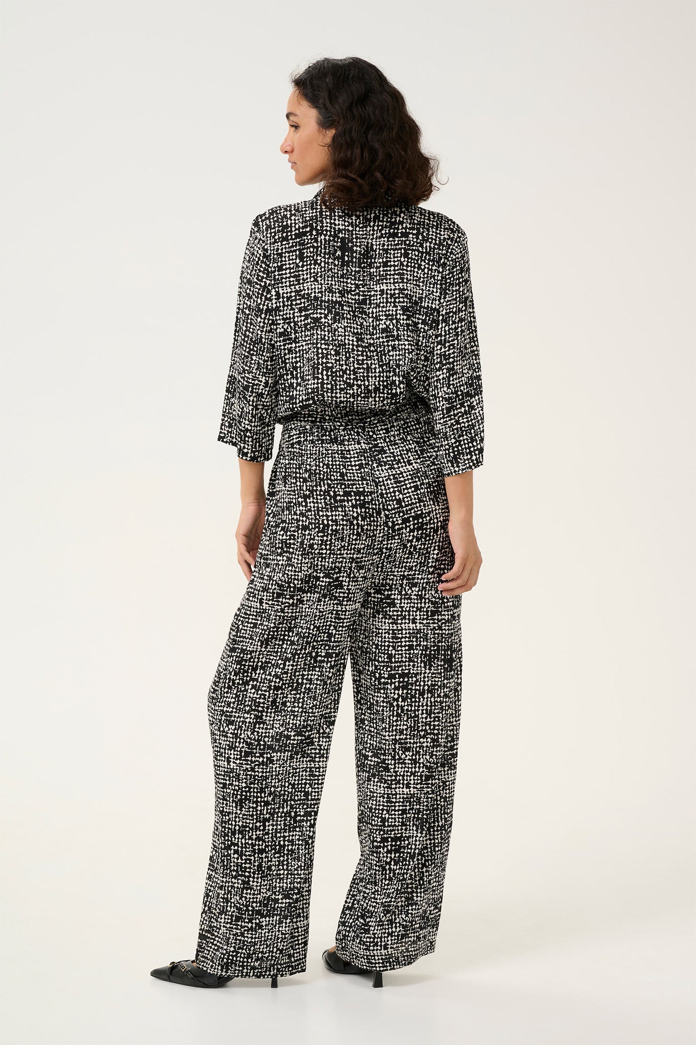 KApollie Jumpsuit Black/Turtledove Graphic Dot - 10509533