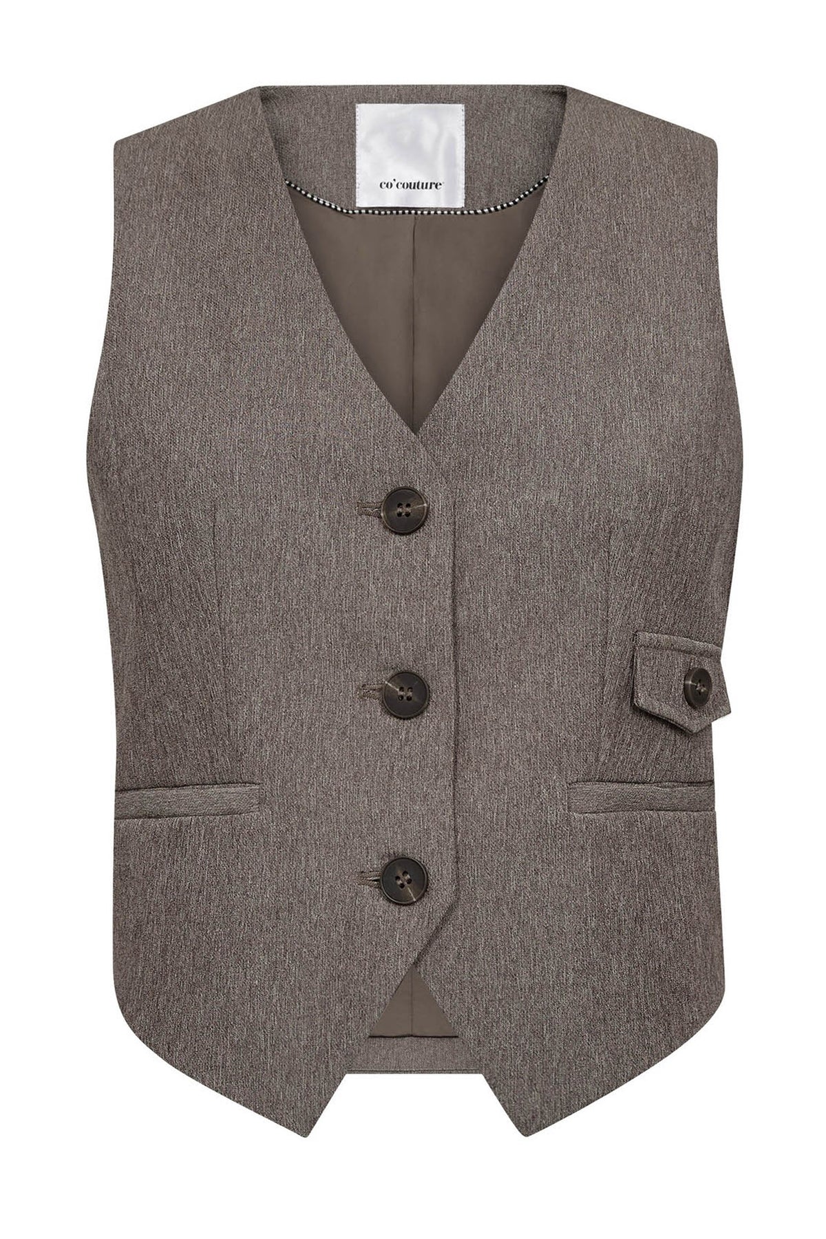 NanaCC Tailor Vest 984-Mink - 30304