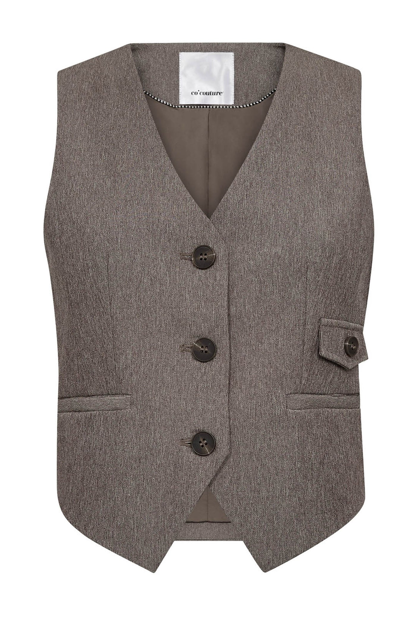 NanaCC Tailor Vest 984-Mink - 30304