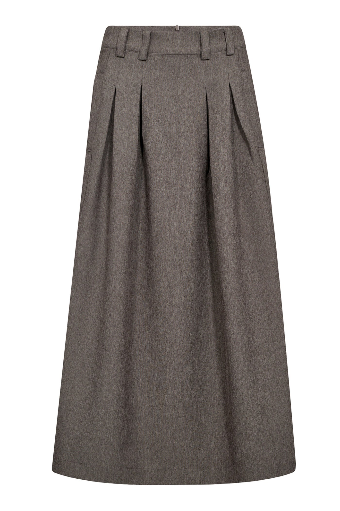 NanaCC Pleat Skirt 984-Mink - 34196