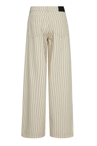 LightCC Pin Wide Jeans 199-Bone - 31438 Thumbnail