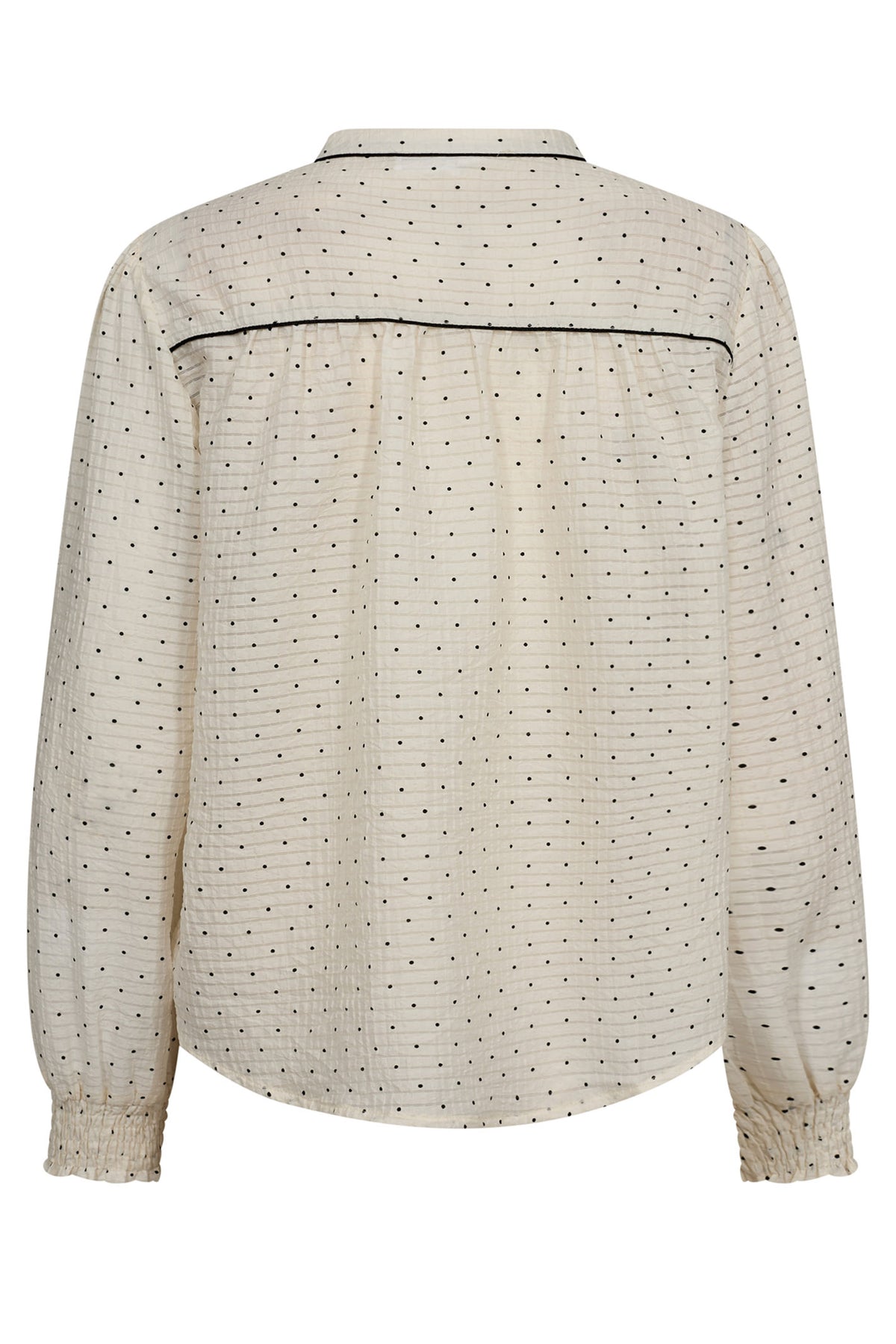 FranciscaCC Dot Shirt 11-Off white - 35710