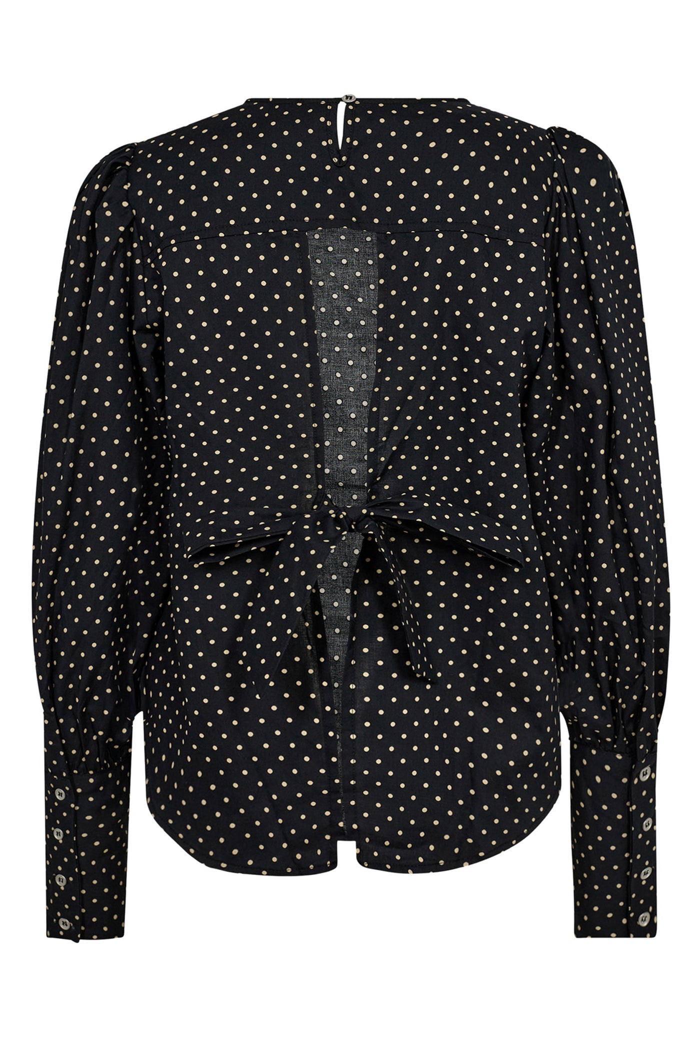 DavinaCC Dot Shirt 96-Black - 35715