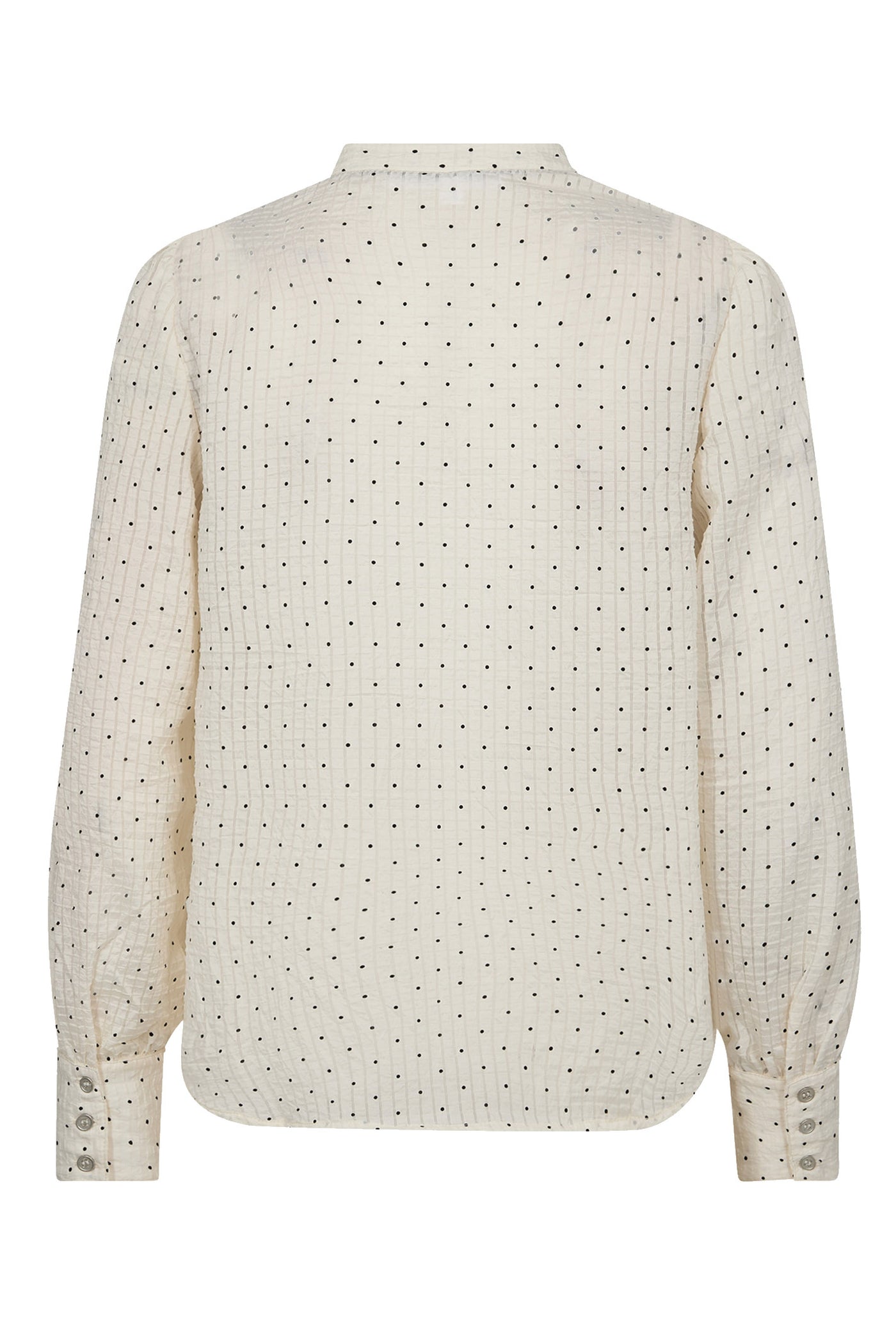 FranciscaCC Dot Lace Shirt 11-Off white