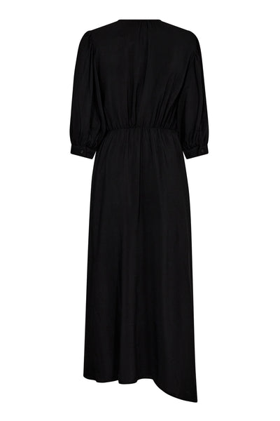 PerinCC V-Dress 96-Black - 36398 Thumbnail