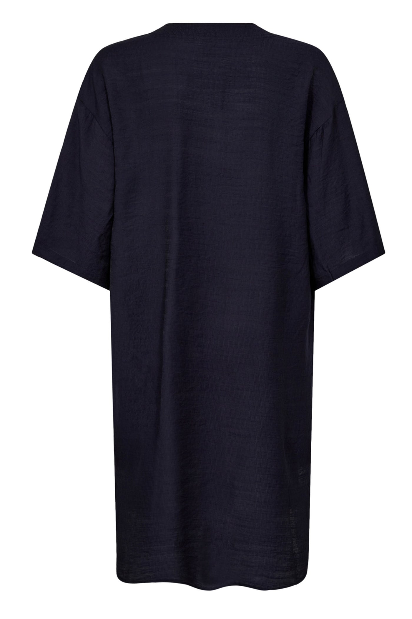 CarynCC Pleat Tunic Dress 120-Navy - 36432