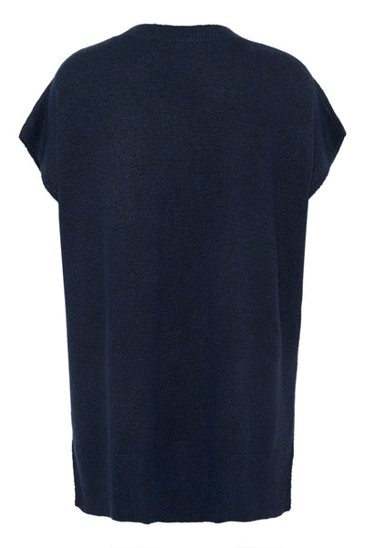 KCannett Knit Poncho Midnight Marine - 10582738 Thumbnail