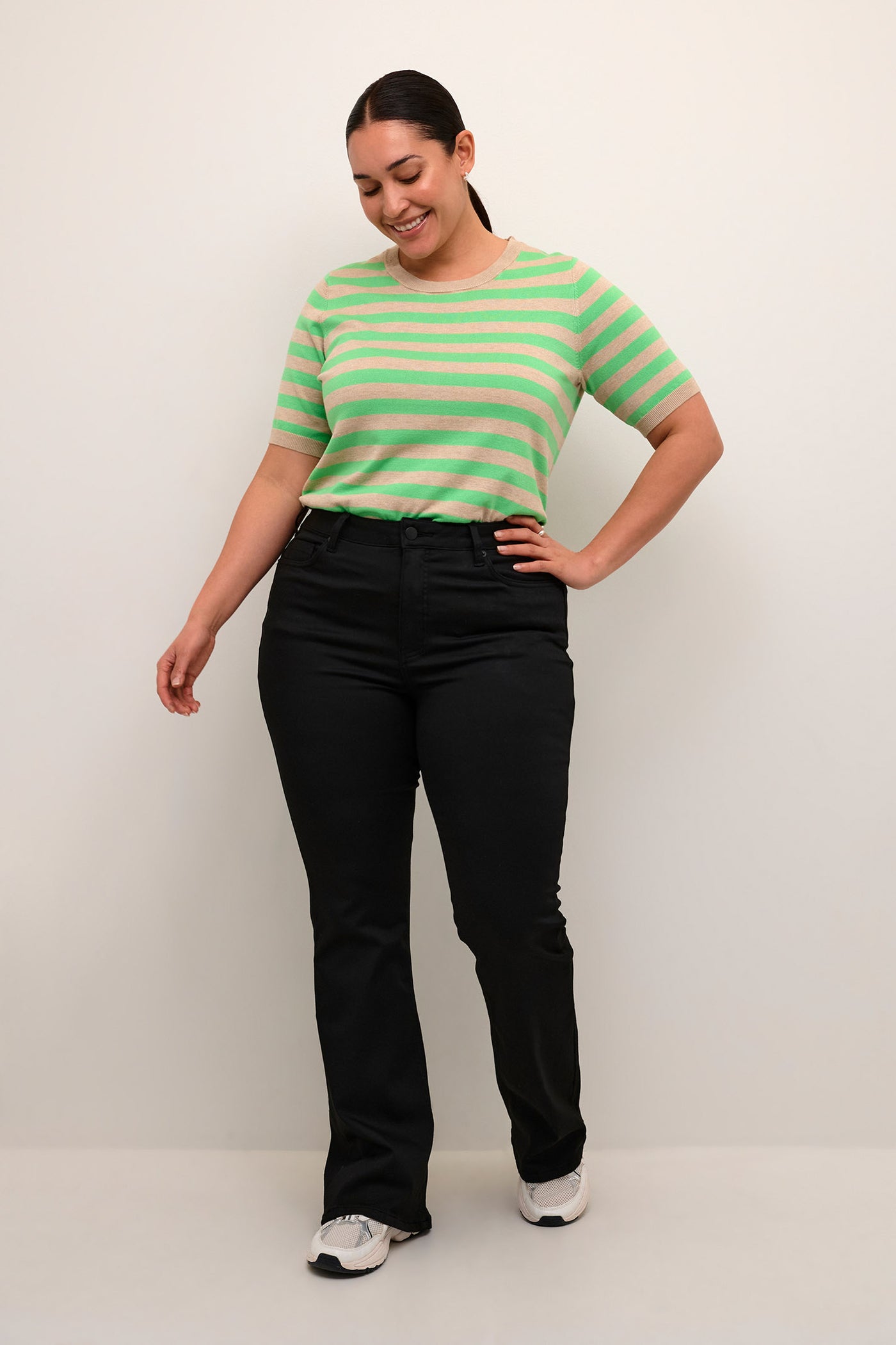 KCdina Bootcut Jeans Black deep - 10582879