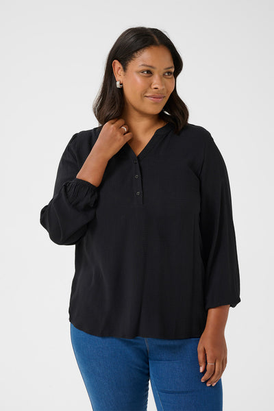 KCmahlena LS Blouse Black deep - 10582911 Thumbnail
