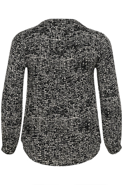 KCmila Ami Blouse Black/Turtledove Graphic Dot - 10582922 Thumbnail