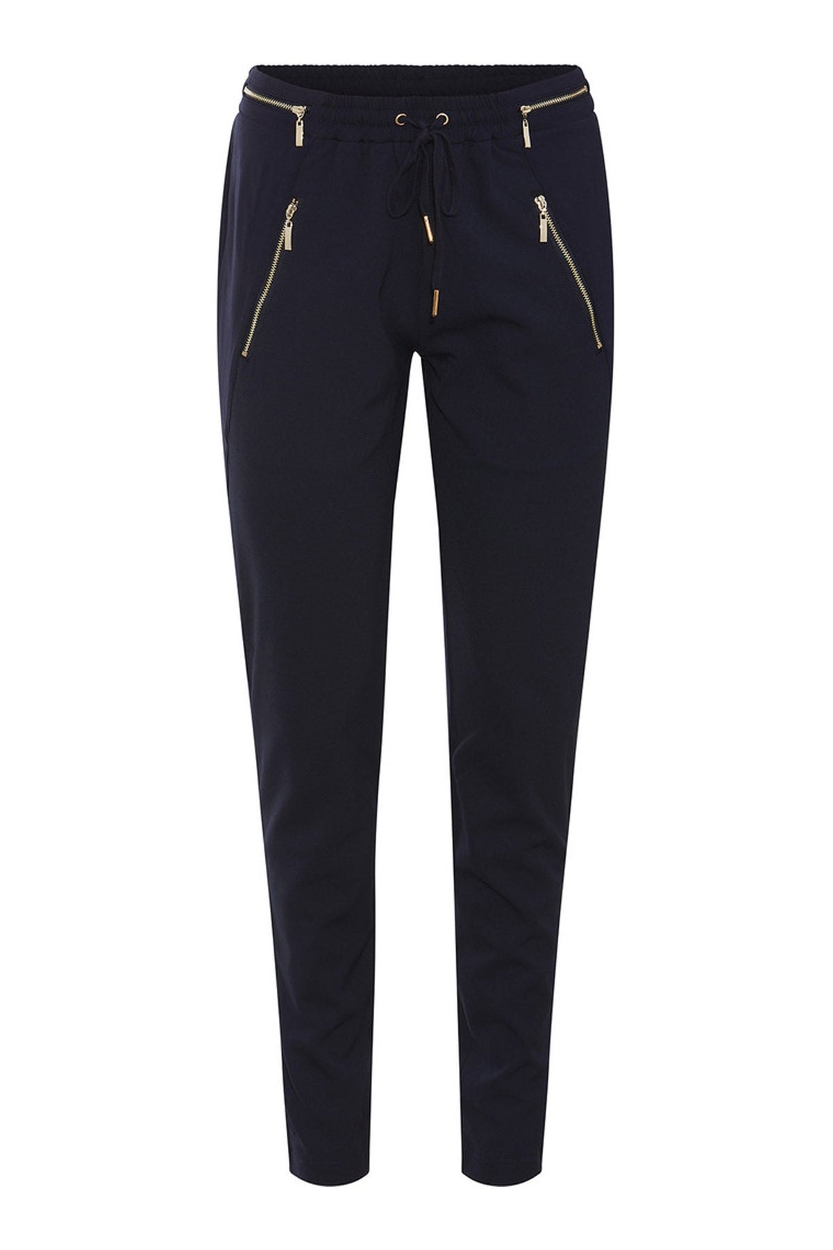 5328 New Columbine, gold 30 Navy - RDF366