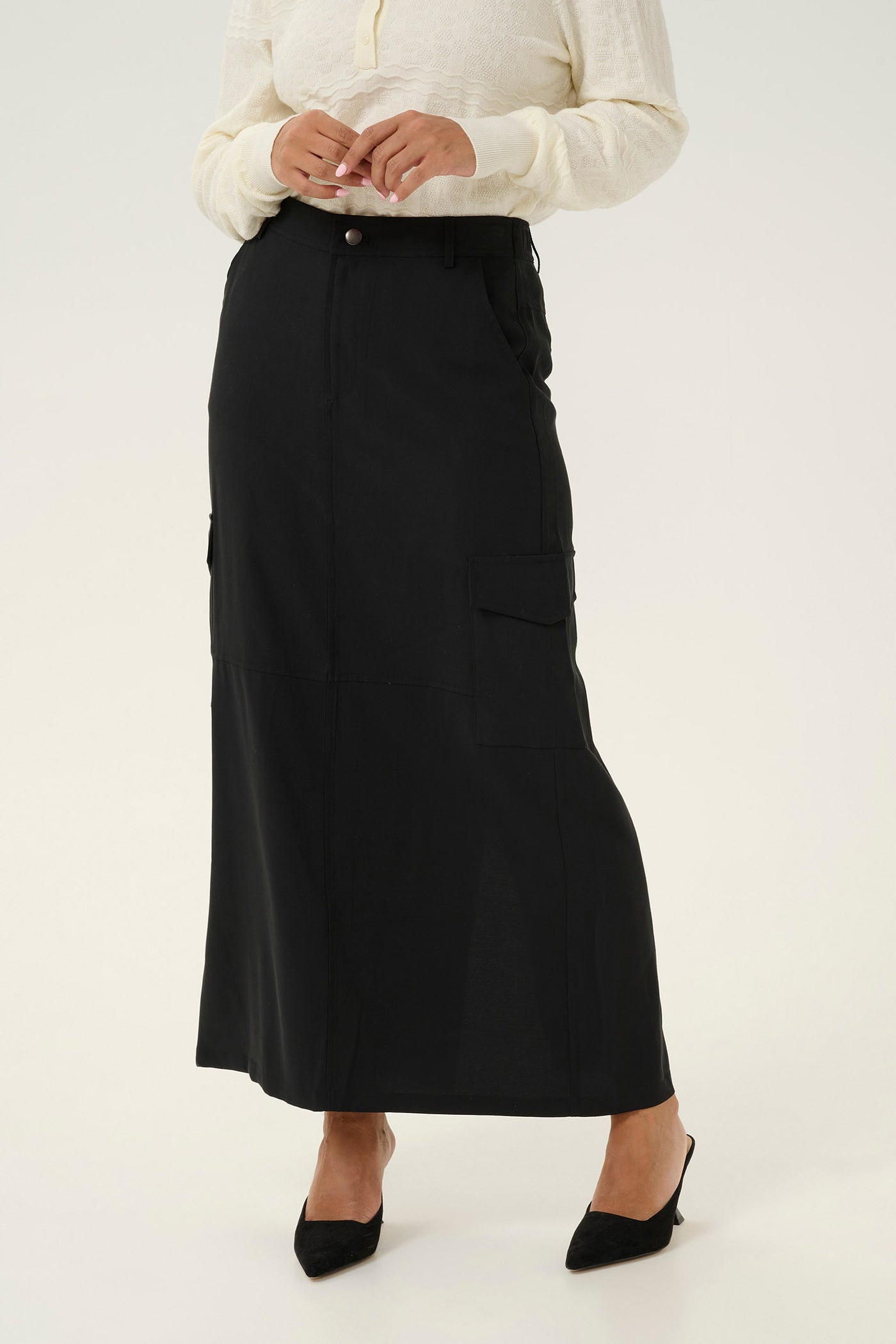 CRKonca Skirt Pitch Black - 10613132