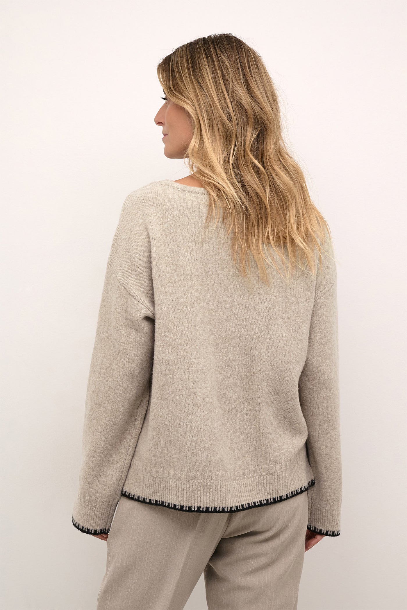 CROnie Knit Pullover String/Black - 10613138
