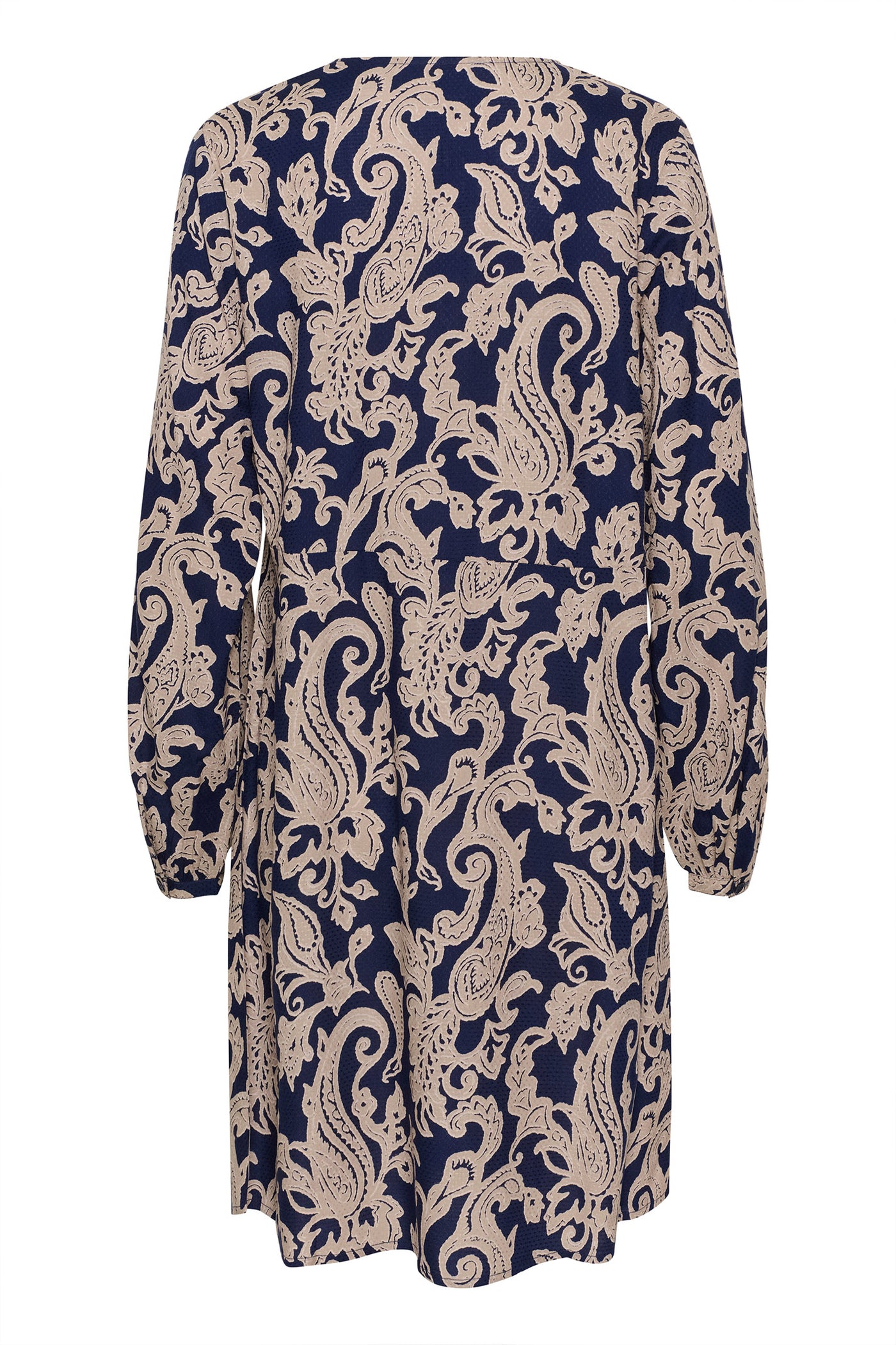 CRLucy Dress Blue Paisley - 10613155