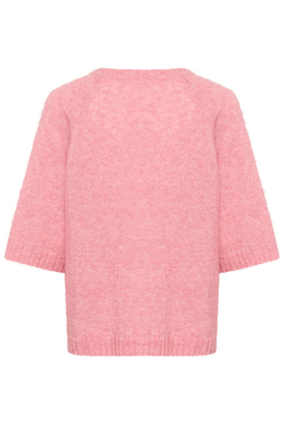 CRBlu Knit Blouse Blush - 10613310 Thumbnail