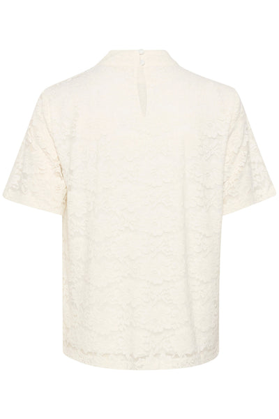 CRLasi SS Lace Blouse Snow White Thumbnail