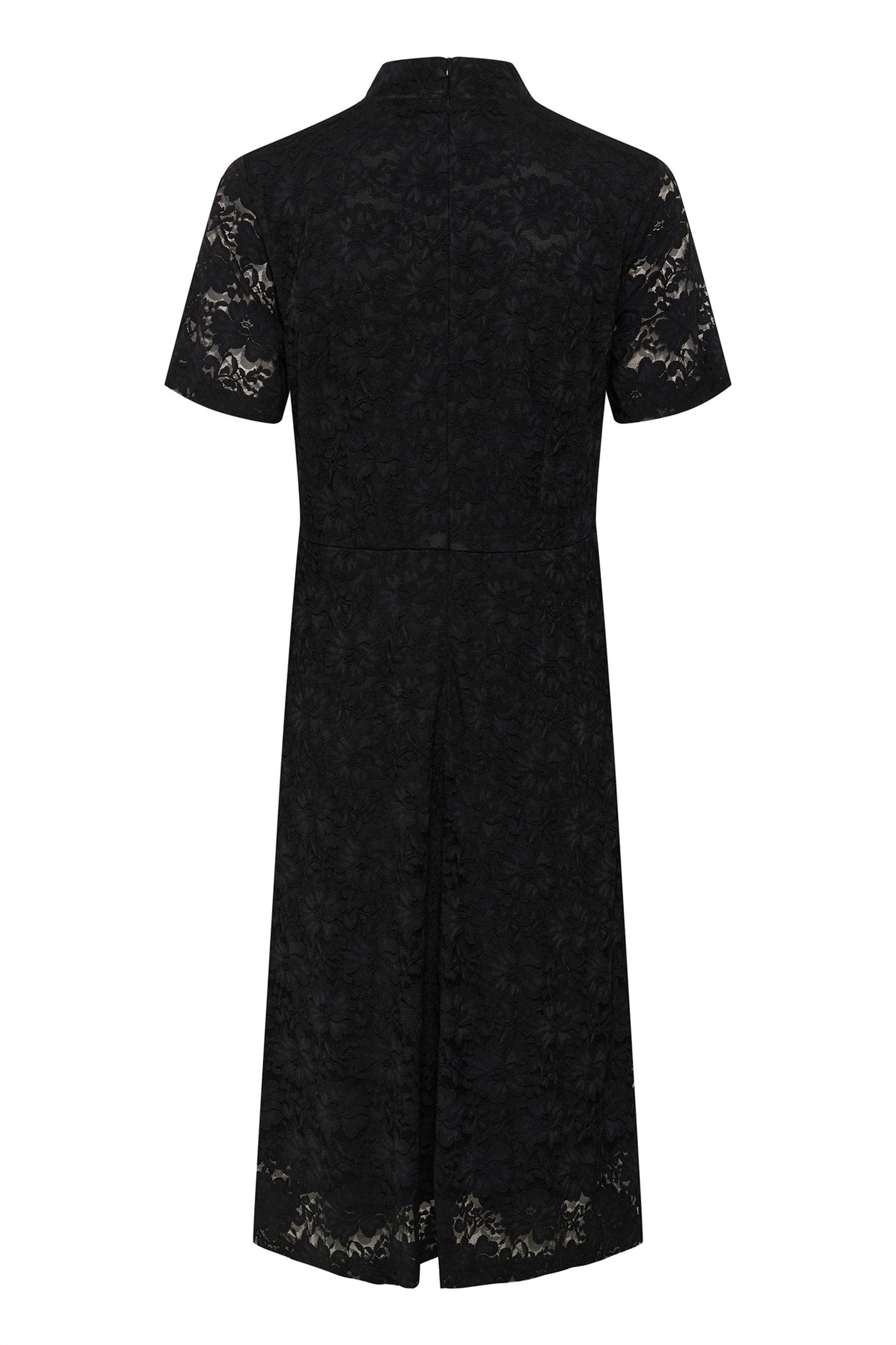 CRLasi SS Lace Dress Pitch Black - 10613851