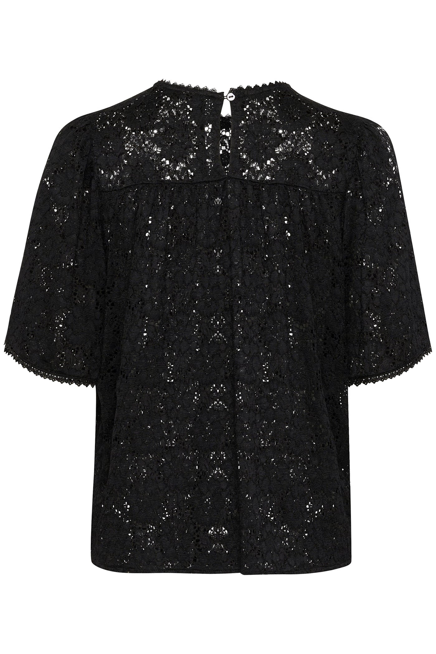 CRLika Lace T-Shirt Pitch Black