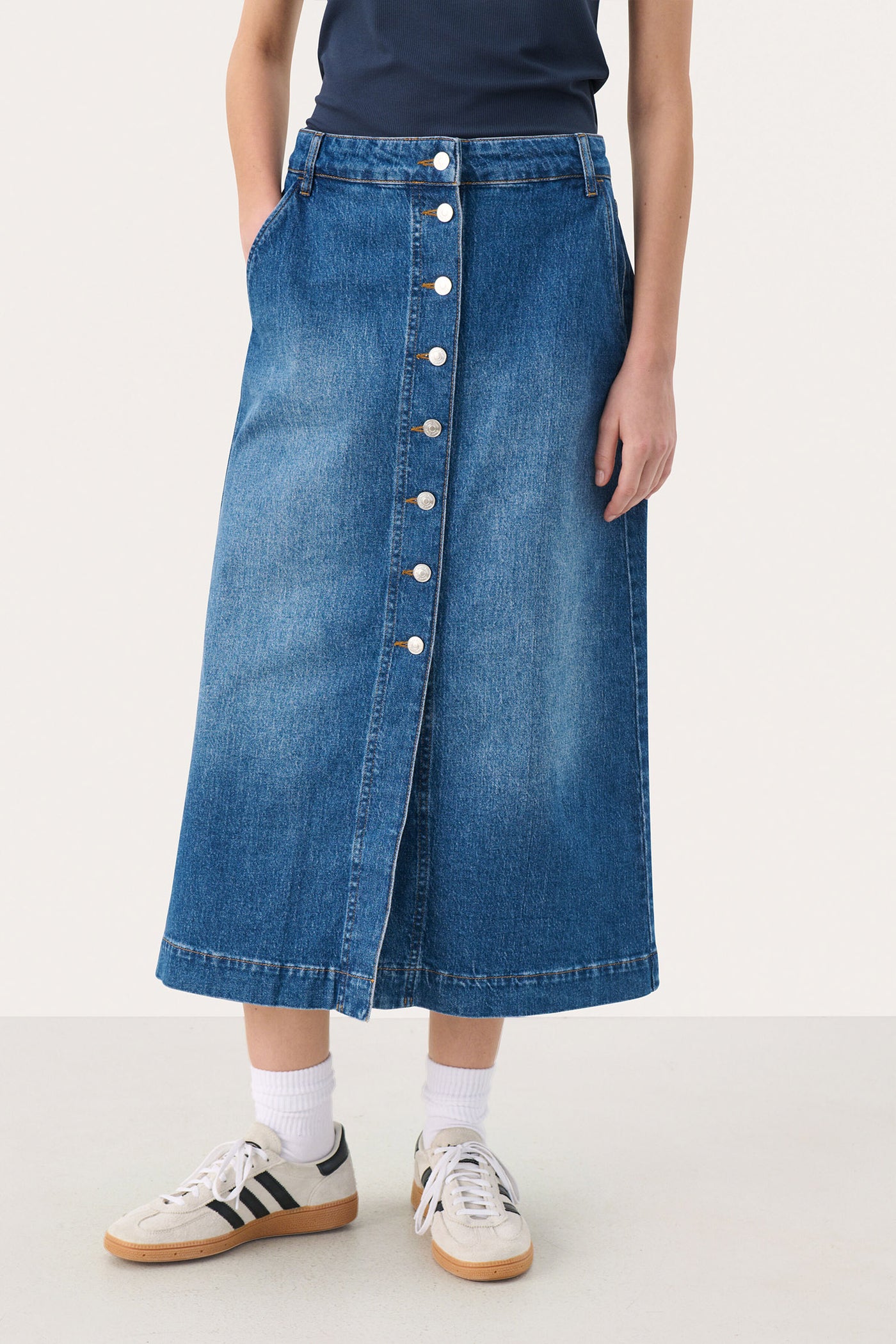 NannabellaPW SK Medium Blue Denim - 30309337