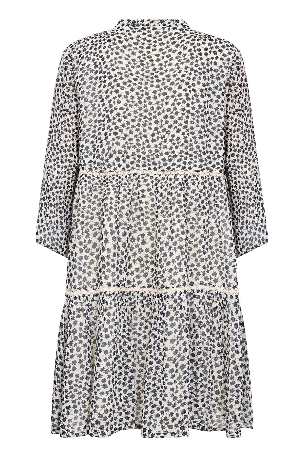 NibiPW DR Navy Mini Grid Flower - 30309357