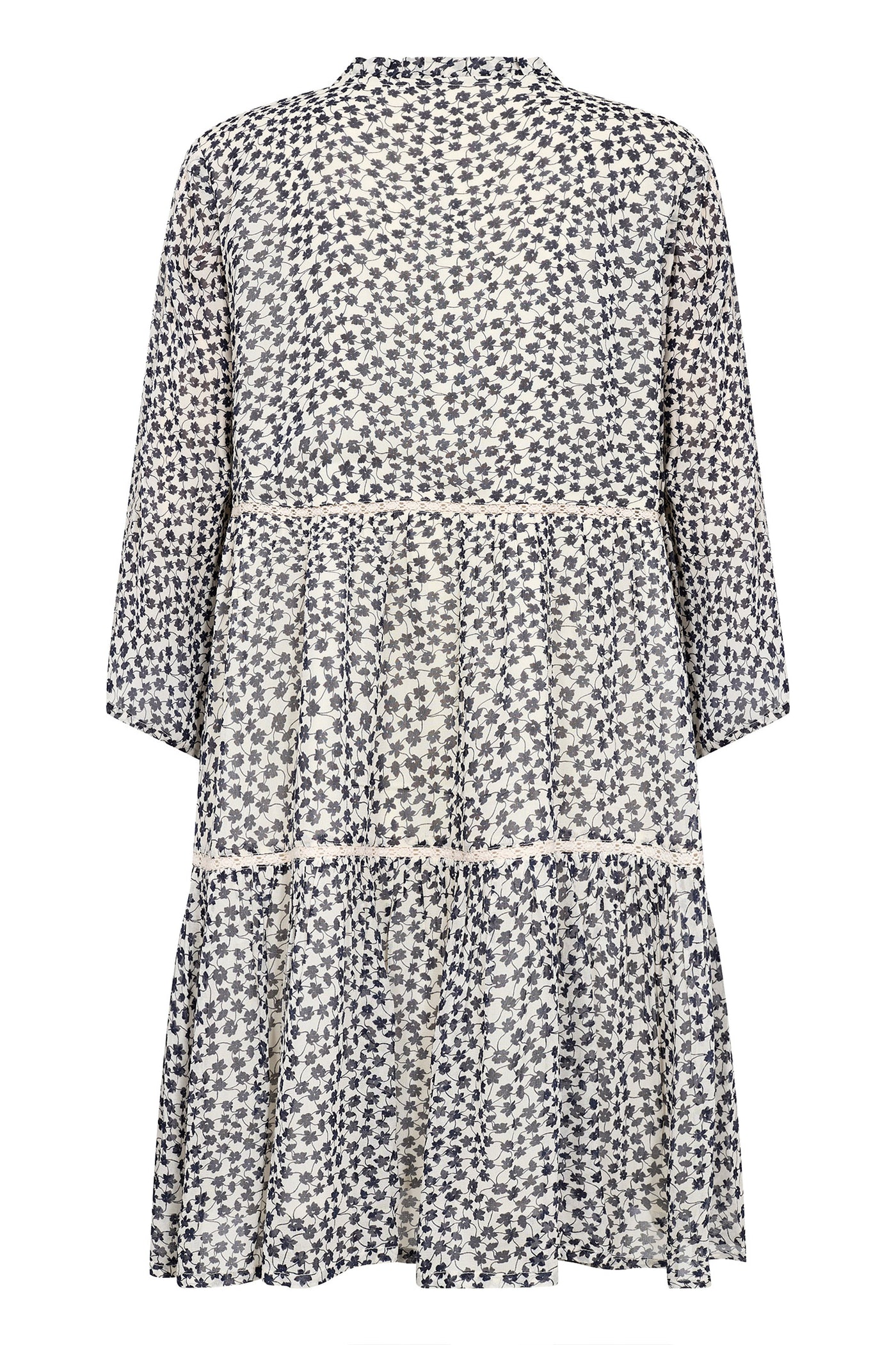 NibiPW DR Navy Mini Grid Flower - 30309357